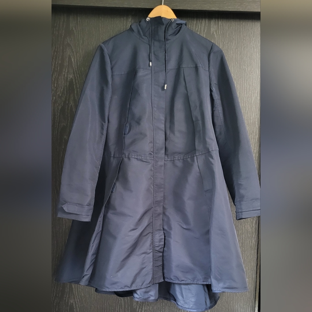 Women's Landsend Navy Jacket, Raincoat